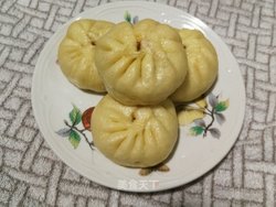 豆渣蜜豆包子