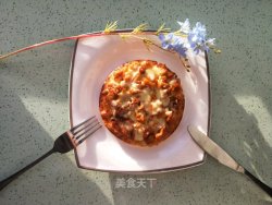 奥尔良鸡腿披萨