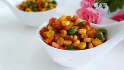 蚝油玉米豌豆粒