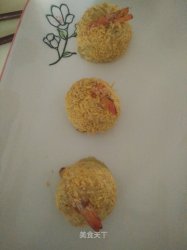 土豆泥虾球