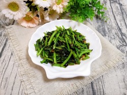 豆豉茼蒿