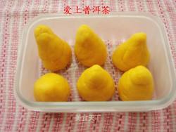 金黄灿烂的玉米窝窝头