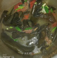 牛肉西红柿海带汤