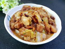 红烧肉烩白菜