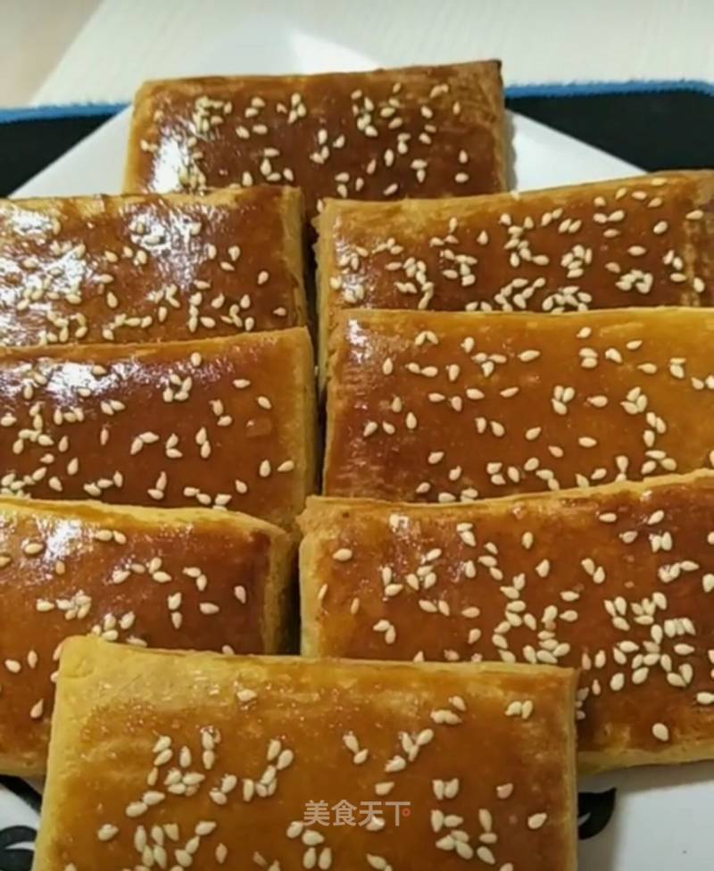 烤箱板发面饼
