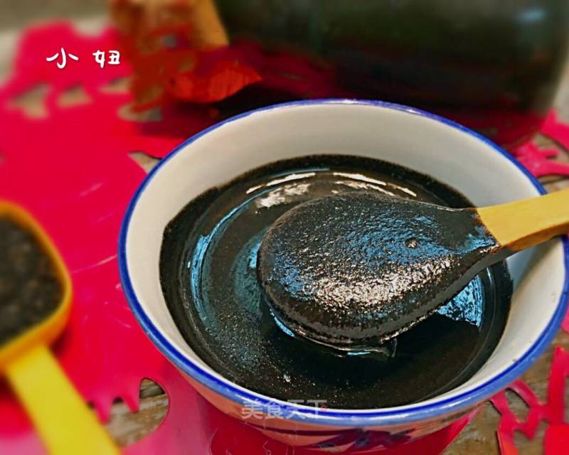 黑芝麻酱