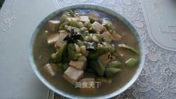 丝瓜炖豆腐