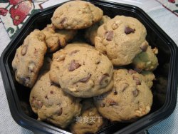 暑期孩子们的午后甜食(Chocolate Chip Cookies)——巧克力核桃碎小饼