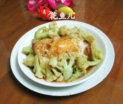 花菜烧鸭蛋