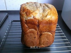 面包机版——核桃坚果吐司