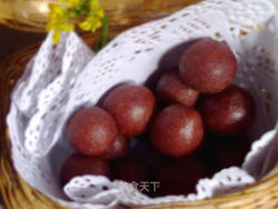香糯紫薯丸