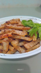 孜然土豆条