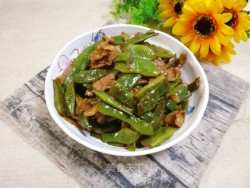 油豆角炒肉