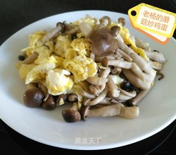 蘑菇炒鸡蛋