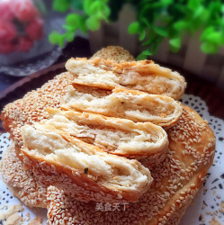 香葱油酥烧饼