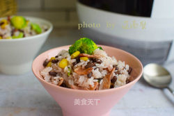 培根红豆咸饭