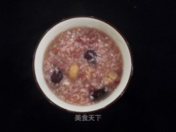 红豆大米粥