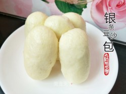 银条豆沙包