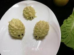 小刺猬豆沙包