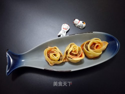 玫瑰饺子