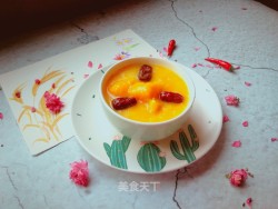 红枣南瓜甜汤