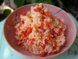 红蔬炒饭
