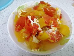 南瓜西红柿薏米汤