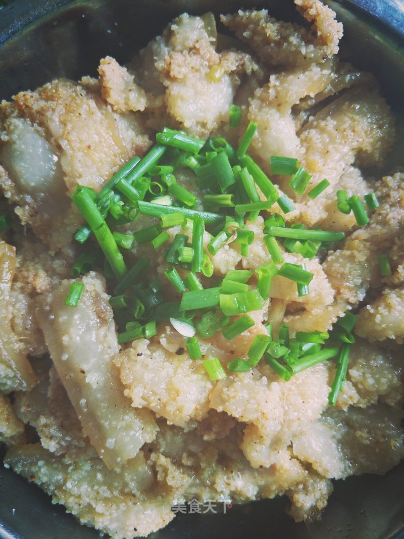 腐乳汁粉蒸肉