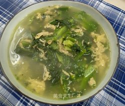 莴苣叶蛋汤