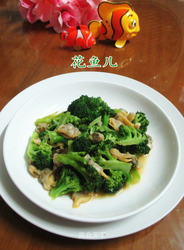 花蛤炒西兰花