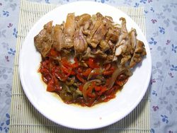照烧鸡腿饭