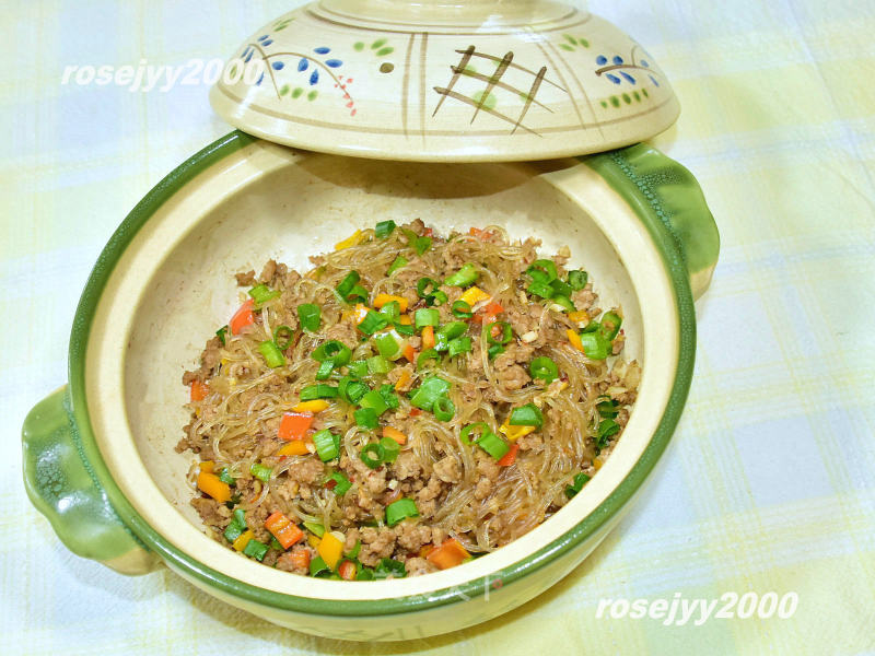 肉末粉丝煲