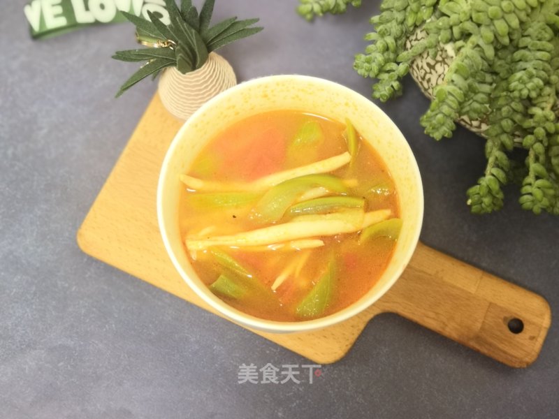 丝瓜松茸菇汤