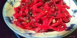 椒麻红龙果皮