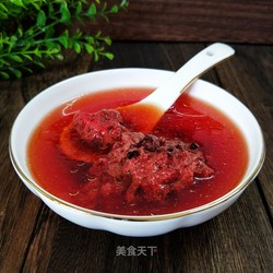 瘦肉红曲汤
