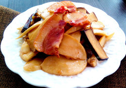 香干炒鸡腿菇