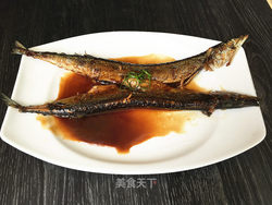 红烧秋刀鱼