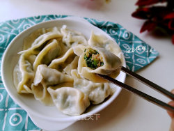 韭菜猪肉饺