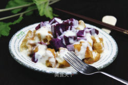 紫薯蒸油条