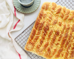 香草卡士达排包