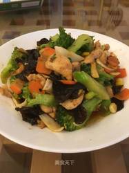 五色炒鸡胸
