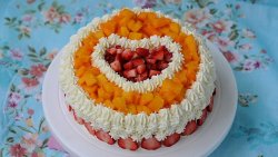 【美的绅士烤箱】芒果草莓蛋糕