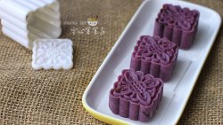 【紫薯豆沙糕】——零难度宴客小点心