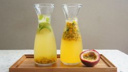 青柠百香果夏日特饮