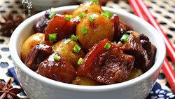 小土豆烧肉