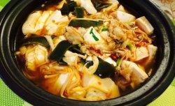 韩式海带豆腐锅