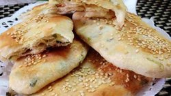 葱油薄烧饼