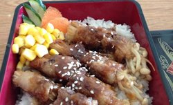 日式金针菇肥牛盖饭