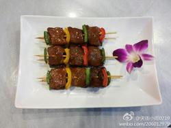 多彩黑椒牛肉串