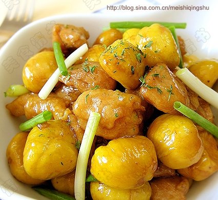 栗子鸡（附巧剥栗子皮）